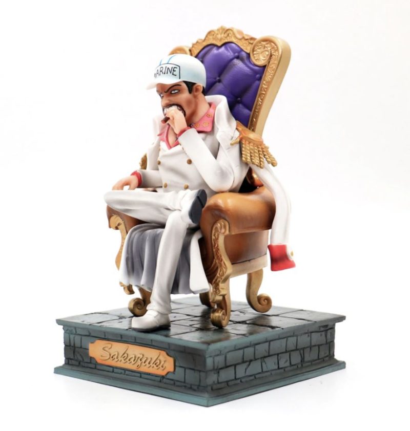 figurine one piece amiral sakazuki trone 1 - Boutique One Piece - - Magasin N°1 du Manga One Piece