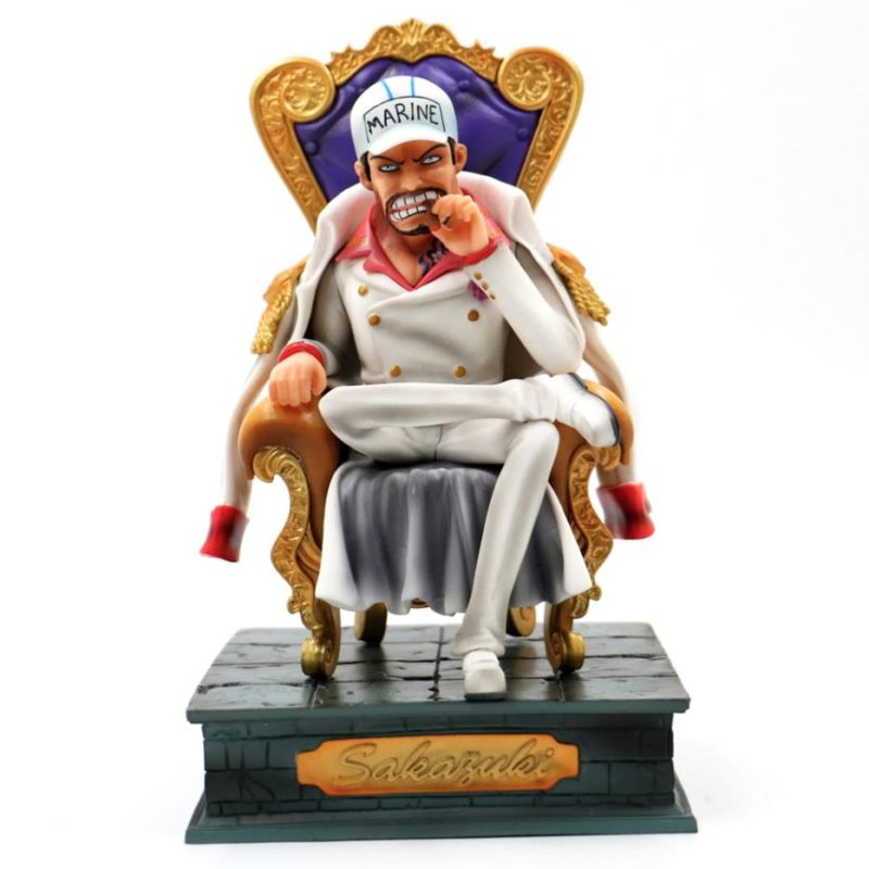 figurine one piece amiral sakazuki trone - Boutique One Piece - - Magasin N°1 du Manga One Piece