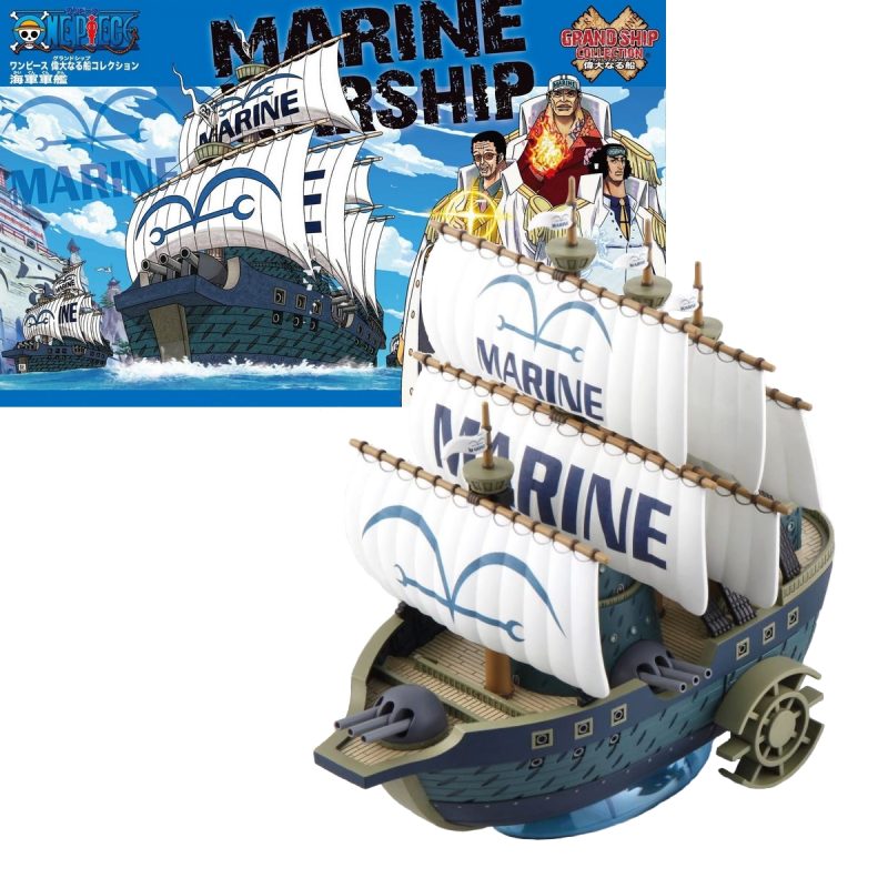 figurine one piece navire marine - Boutique One Piece - - Magasin N°1 du Manga One Piece