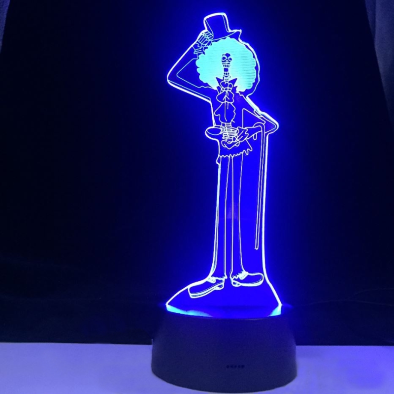 lampe 3d one piece brook - Boutique One Piece - - Magasin N°1 du Manga One Piece