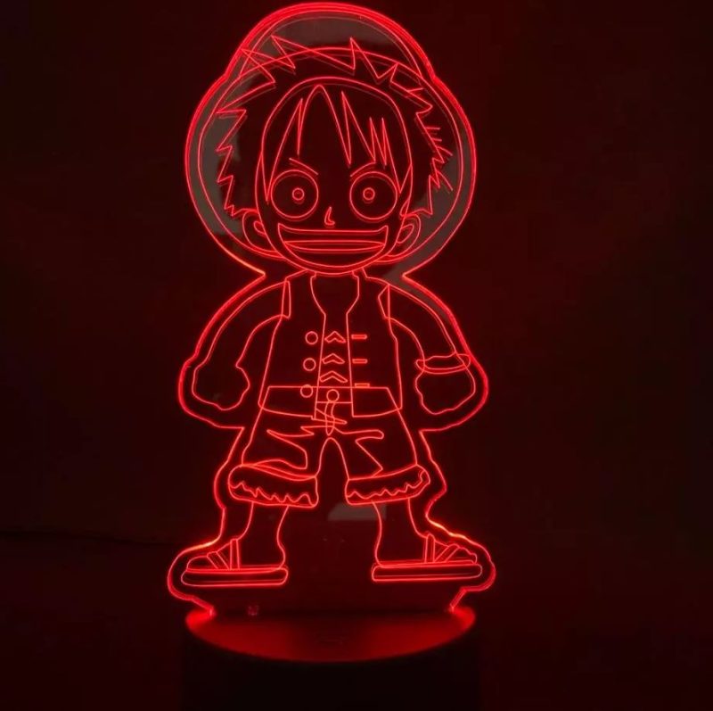 lampe 3d one piece luffy kid 2 1 - Boutique One Piece - - Magasin N°1 du Manga One Piece