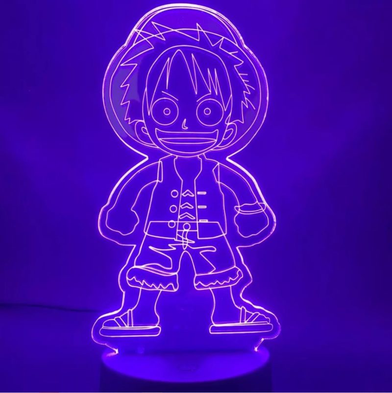 lampe 3d one piece luffy kid 2 3 - Boutique One Piece - - Magasin N°1 du Manga One Piece