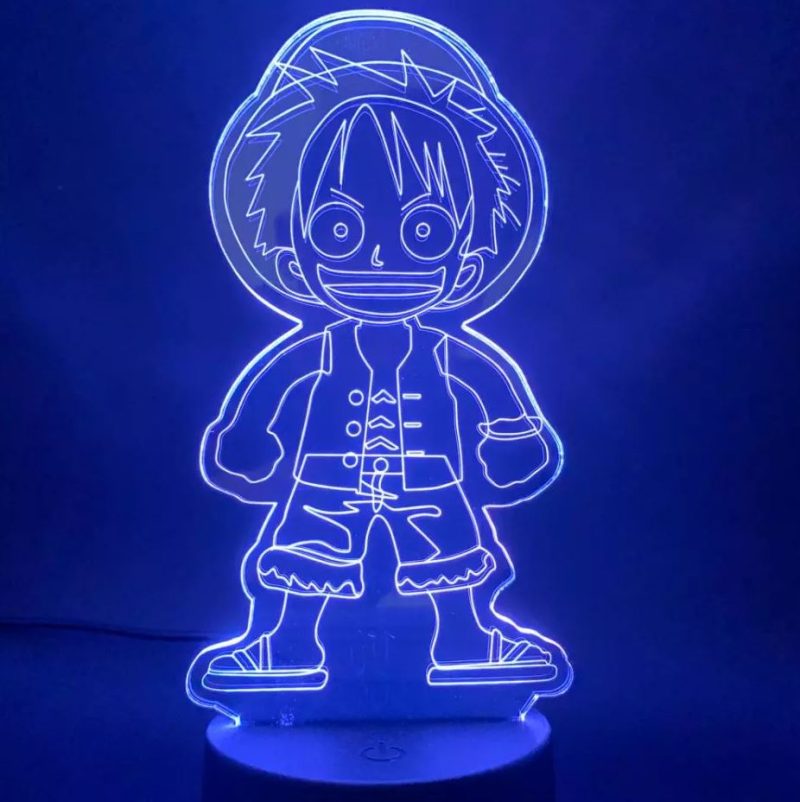 lampe 3d one piece luffy kid 2 - Boutique One Piece - - Magasin N°1 du Manga One Piece