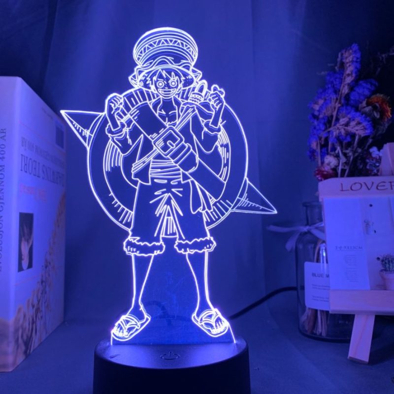 lampe 3d one piece luffy stampede - Boutique One Piece - - Magasin N°1 du Manga One Piece