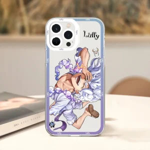 Coque Iphone One Piece Luffy Sun God Nika