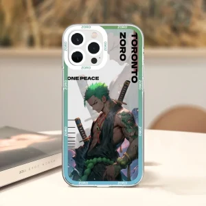 Coque Iphone One Piece Zoro Démon du Sabre