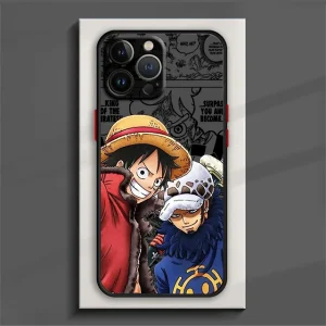 Coque Iphone One Piece Law Et Luffy