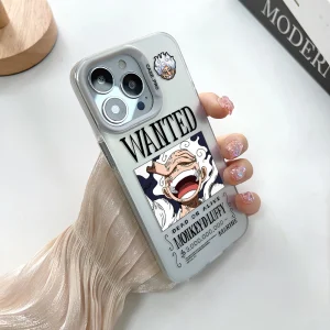 Coque Iphone One Piece Wanted Luffy