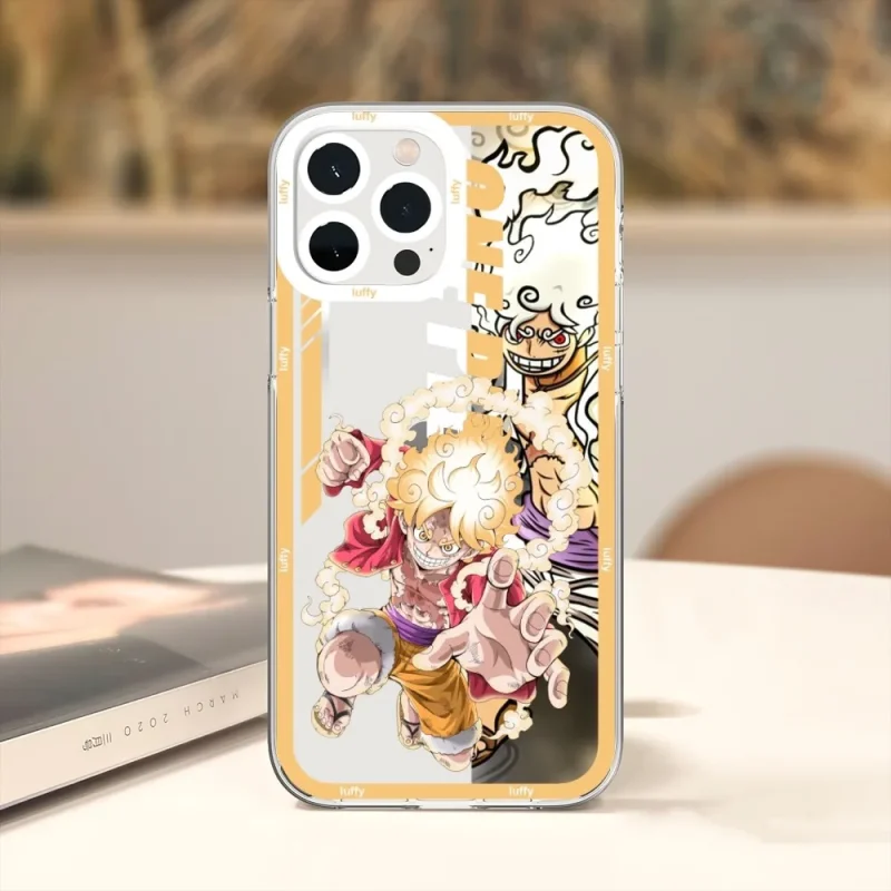 Coque Iphone One Piece Luffy Gear 5 Nika