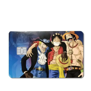 One Piece Autocollant Carte Bancaire les 3 Frères