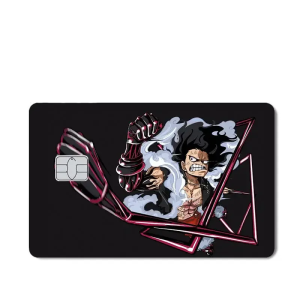 One Piece Autocollant Carte Bancaire Luffy homme serpent