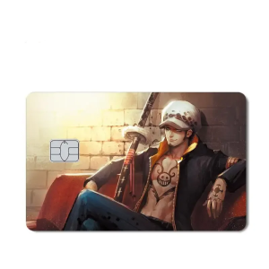 One Piece Autocollant Carte Bancaire Law