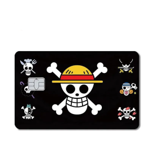 One Piece Autocollant Carte Jolly Roger One Piece