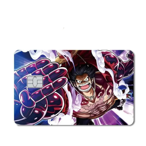 One Piece Autocollant Carte Bancaire Luffy Pound Man