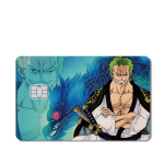 One Piece Autocollant Carte Bancaire Zoro Wano