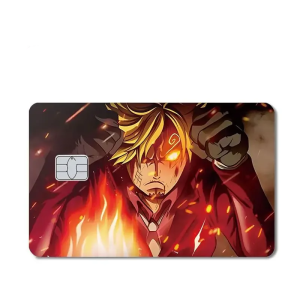 One Piece Autocollant Carte Bancaire Vinsmoke Sanji