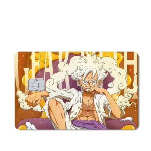 One Piece Autocollant Carte Bancaire Luffy Gear 5