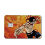 One Piece Autocollant Carte Bancaire Portgas Ace