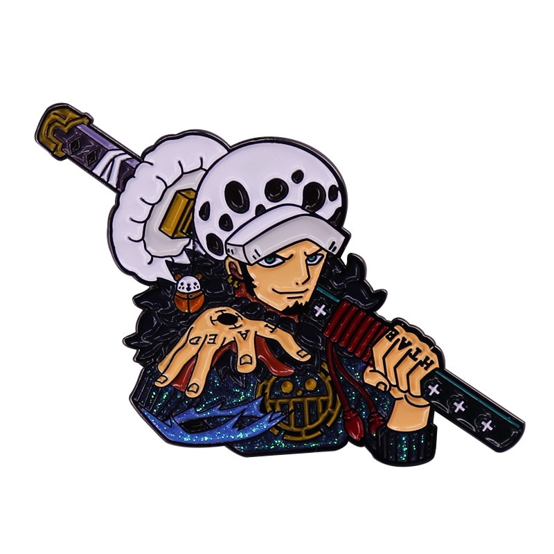 Le Docteur de la Mort : Pin's One Piece Trafalgar Law