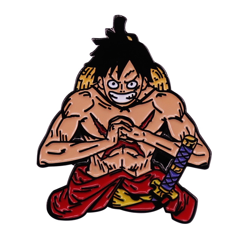 Luffy Musclé : Le Pin's One Piece