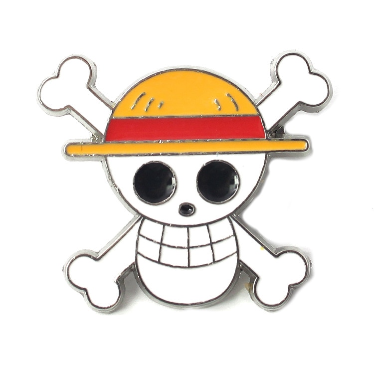 Crâne One Piece Broche