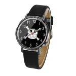 Horloge Plate Logo One Piece Noir