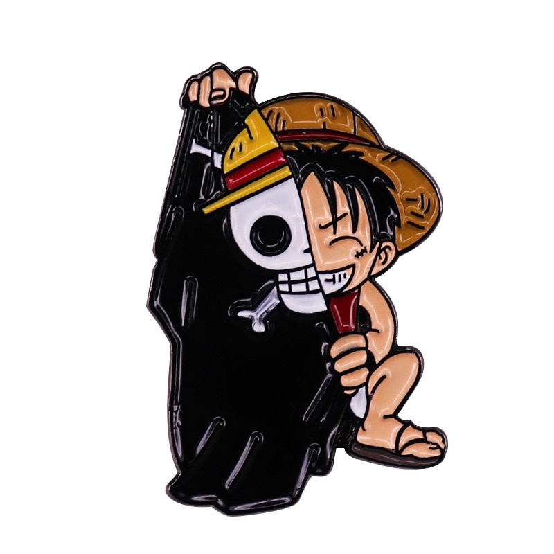 Luffy et son Drapeau Pirate : Un Pin Collector