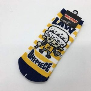 Chaussettes One Piece Kawaii Docteur Trafalgar Law