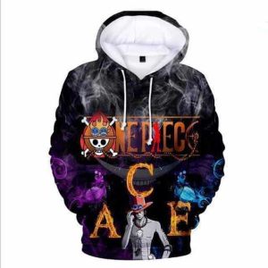 Sweat à Capuche One Piece Ace