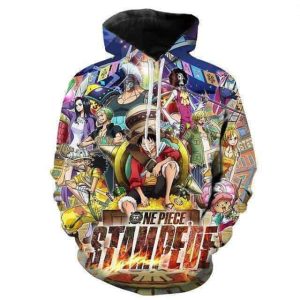 Sweat à Capuche One Piece Film Stampede