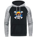 Sweat à Capuche One Piece l’Emblème des Mugiwara