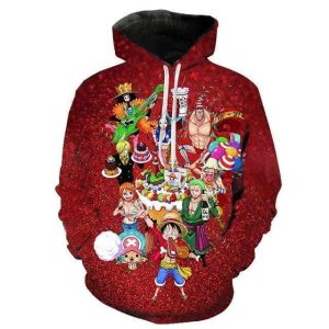 Sweat One Piece L’Equipage Pirate des Mugiwara