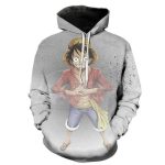 Sweat à Capuche One Piece Le Fils de Monkey D Dragon