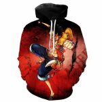 Sweat à Capuche One Piece Le Prochain Roi des Pirates Luffy