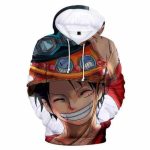 Sweat One Piece Luffy Chapeau d’Ace