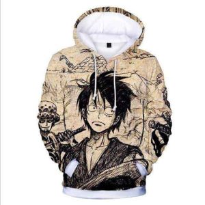 Sweat One Piece Luffy Manga