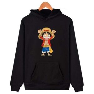 Sweat One Piece Mini Luffy au Chapeau de Paille