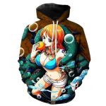 Sweat One Piece Nami la Navigatrice