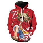 Sweat One Piece Un Vrai Pirate Luffy