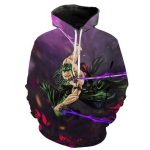 Sweat One Piece Zoro et ses Sabres Maudit