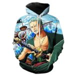 Sweat One Piece Zoro le Sabreur du Sunny