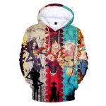 Sweatshirt One Piece Brook Chopper Et Luffy