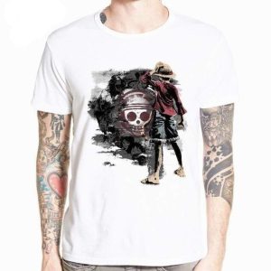 T-Shirt One Piece L’aventure du Capitaine Luffy