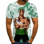 T-shirt One Piece La Détermination De Zoro