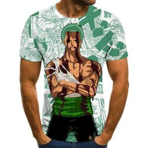 T-shirt One Piece La Détermination De Zoro