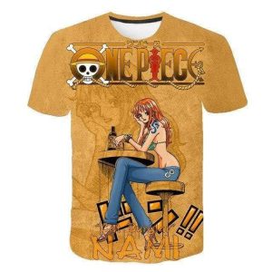 T-Shirt One Piece la Navigatrice Voleuse Nami