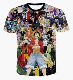 T-Shirt One Piece Luffy et le All Star