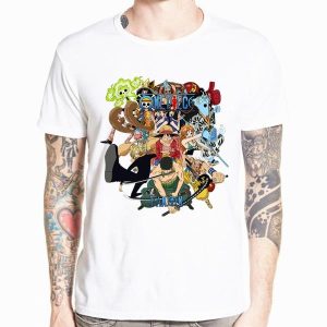 T-Shirt One Piece Luffy et ses Nakamas