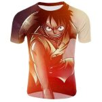 T-Shirt One Piece Luffy Fils de Monkey D Dragon