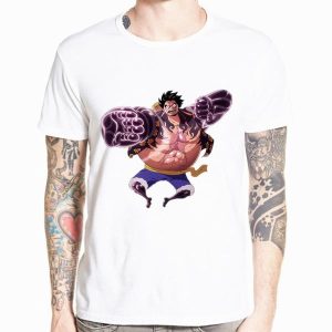 T-Shirt One Piece Luffy Gear 4 Kong Gun